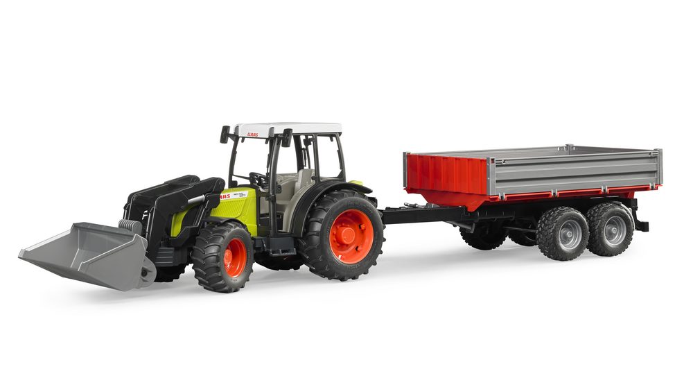 Claas Nectis 267 F with Tipping trailer — Bruder 02112
