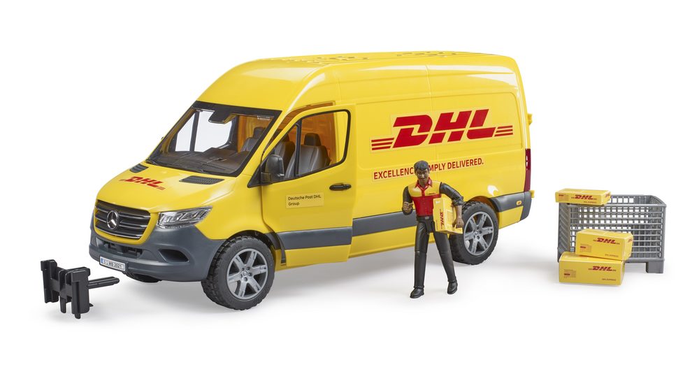 MB Sprinter DHL with driver item — Bruder 02671