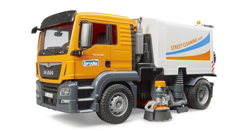 MAN TGS Street sweeper — Bruder 03780