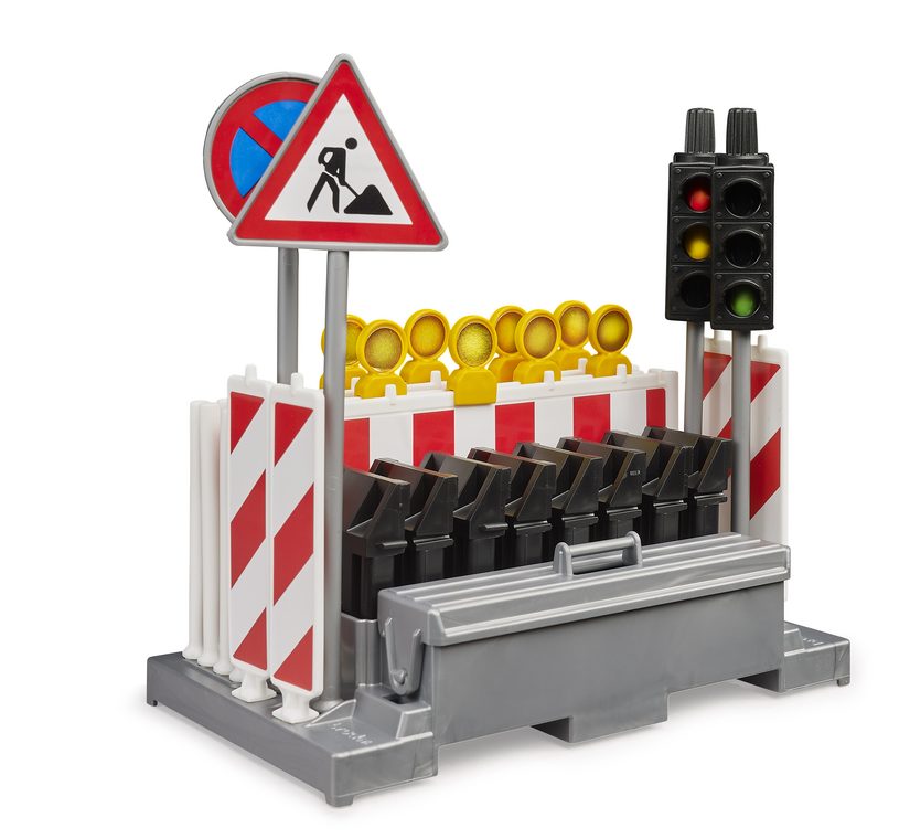 Traffic safety set with traffic light accessories — Bruder 62009