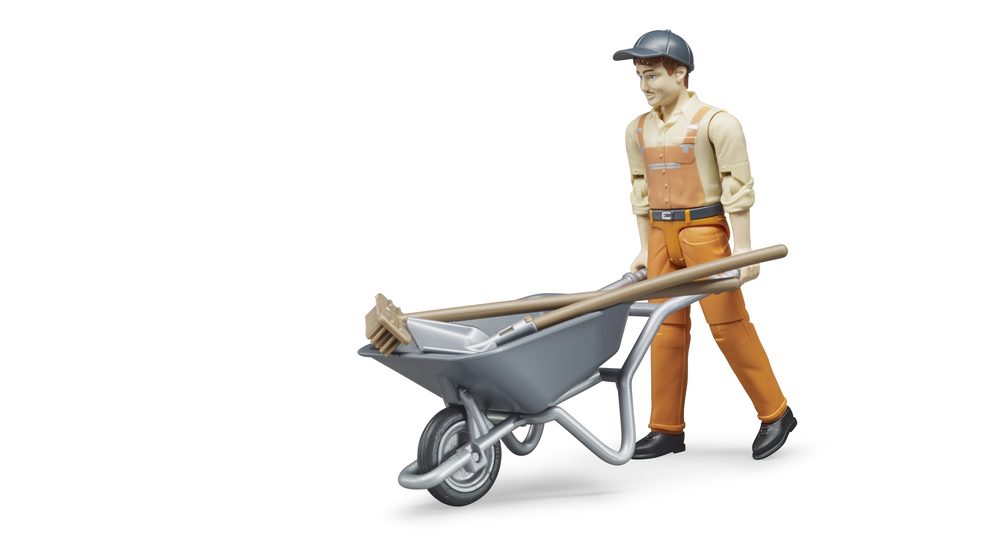 municipal worker figure set — Bruder 62130
