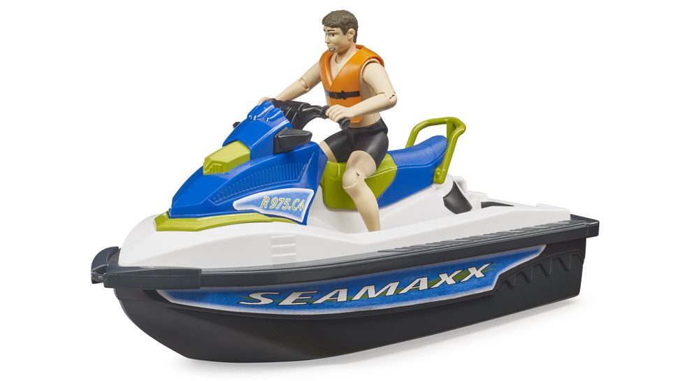 Personal water craft including rider — Bruder 63151